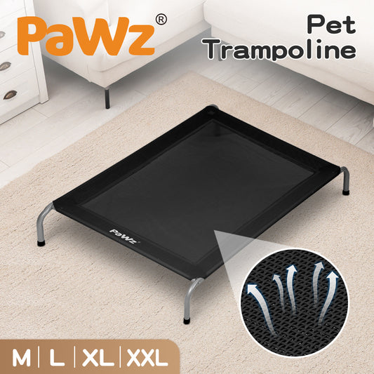 Pawz Elevated Trampoline Pet Bed Dog Puppy Raised Heavy Duty Large Hammock Mesh